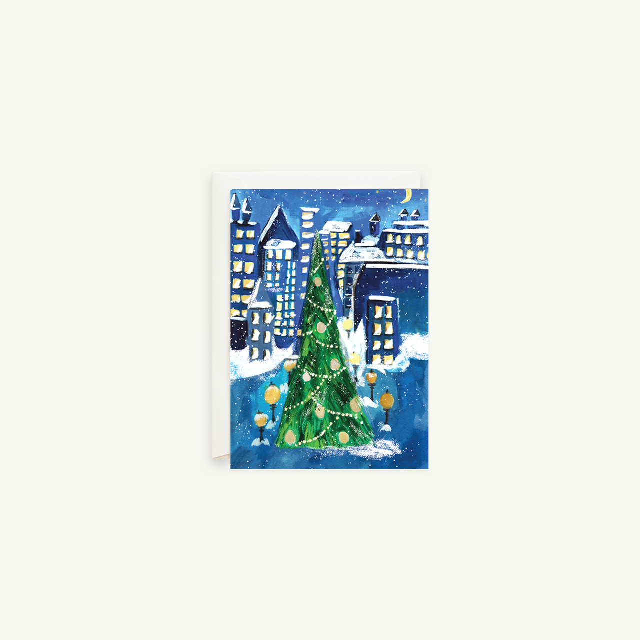 Midnight Stroll Petite Card