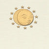 Gold Engraved & Embossed Note Cards