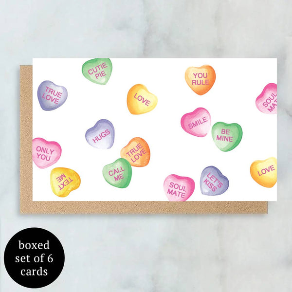 Candy Hearts Mini-Card Boxed Set