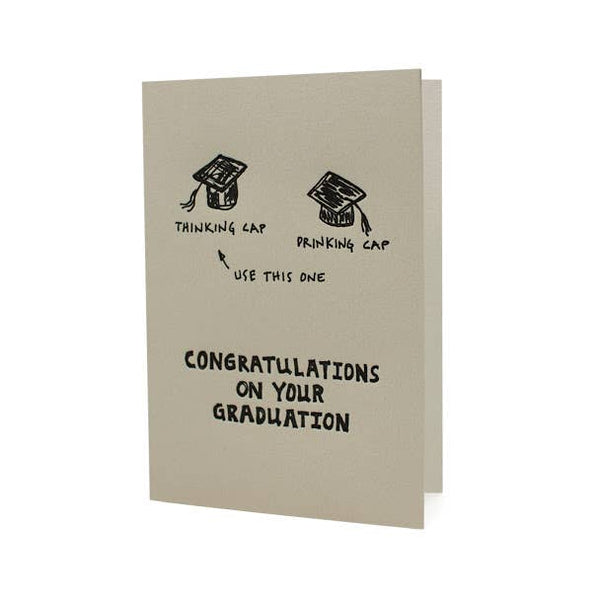 Thinking Cap Drinking Cap Graduation
