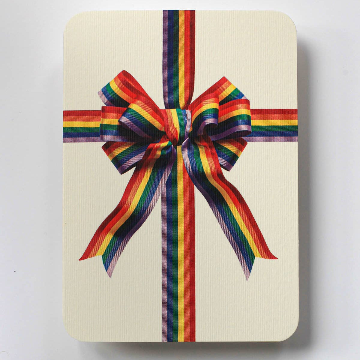 Rainbow Bow Card