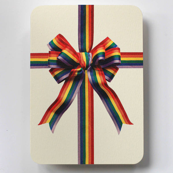 Rainbow Bow Card