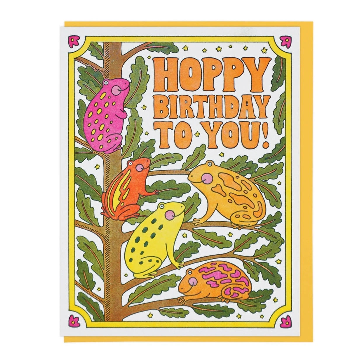 Hoppy Birthday Frogs