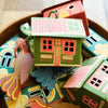 Scottish Bothy Screen-Printed Board Decoration