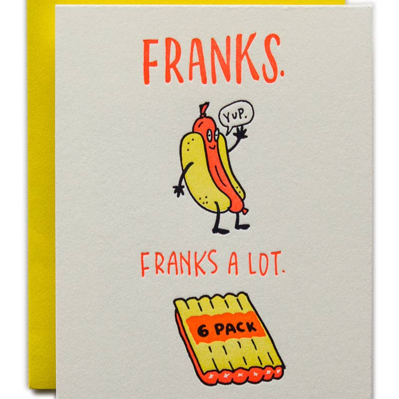 Franks A Lot Thank You