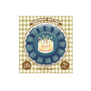 Blue Ribbon Birthday Button