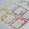 12 Large Self-Adhesive Labels