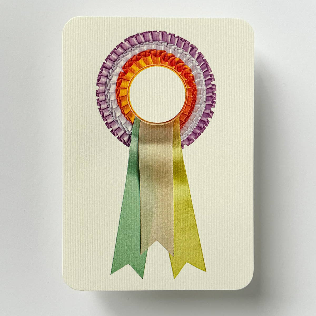 Pastel & Orange Rosette