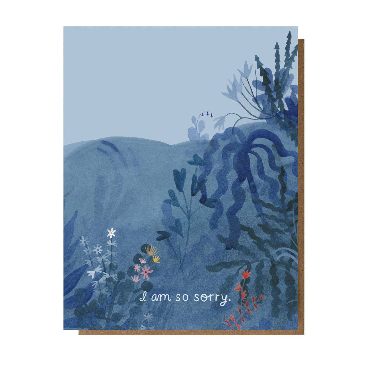 I Am So Sorry Blue