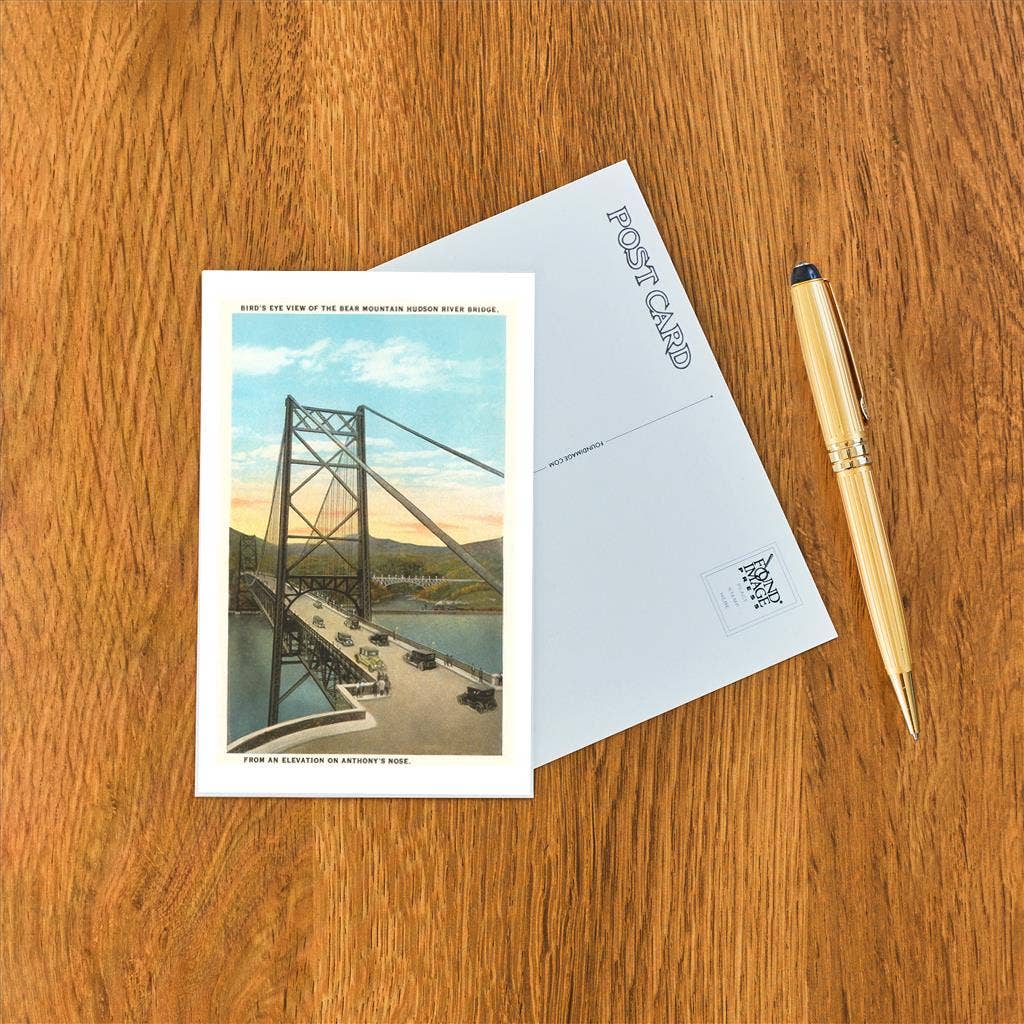 NS-583 Bridge on Hudson River, New York Postcard