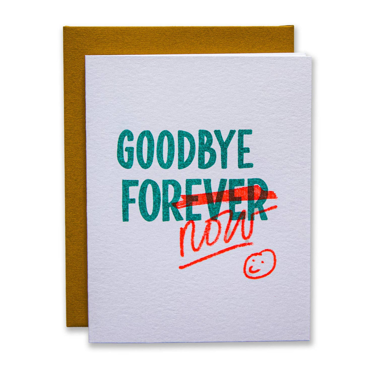 Goodbye Forever/For Now