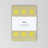 Oat & Yellow Squares Tea Towel