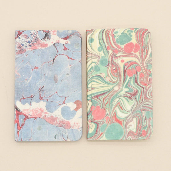 Goods for the Study Hardcover Marble Pocket Journal