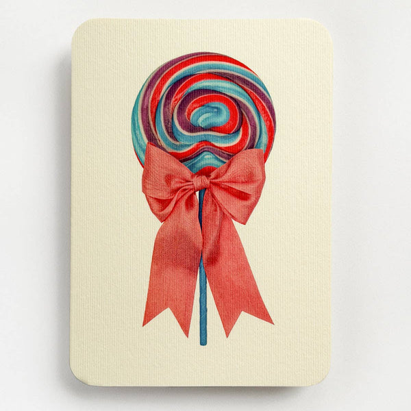 Berry Swirl Ribboned Lollies