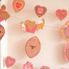 Sweet Hearts Sewn Garland