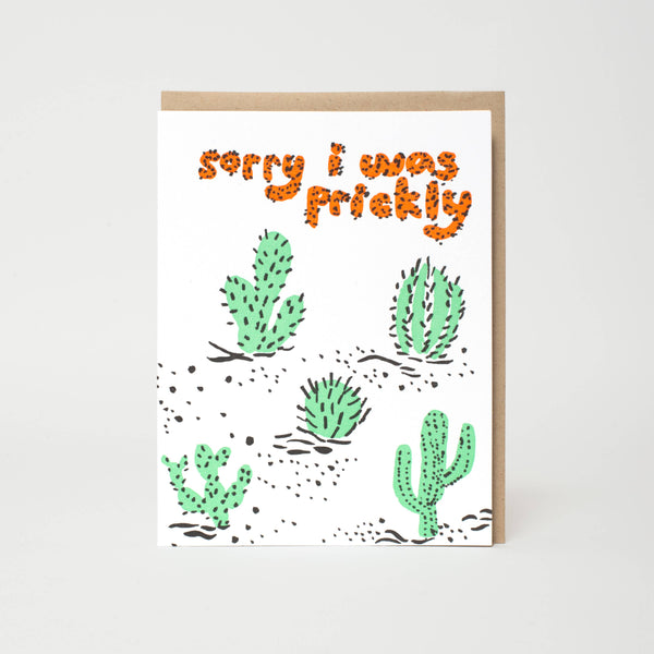 Prickly Cactus Apology