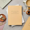 Vol 42: Mustard Lay Flat Notebook - Ruled