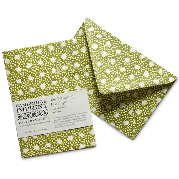 Cambridge Imprint Patterned Envelope Set