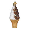 Chocolate Swirl Soft Serve Ornament