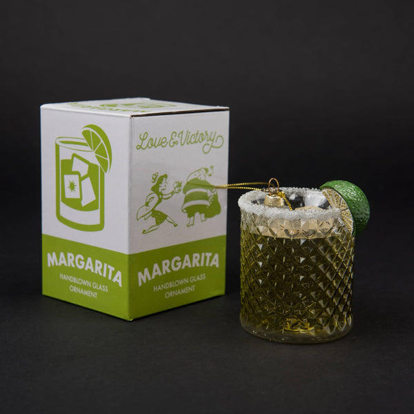 Margarita Cocktail Holiday Ornament