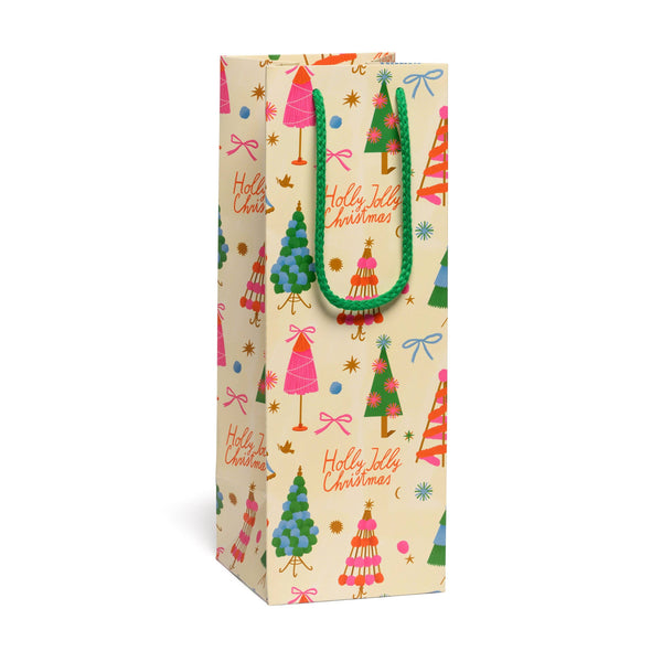Holly Jolly Trees Booze Bag