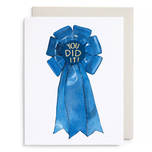 Blue Ribbon Congratulations