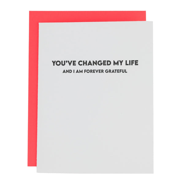 You Changed My Life