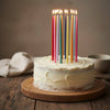 Rainbow Thin Taper Candles