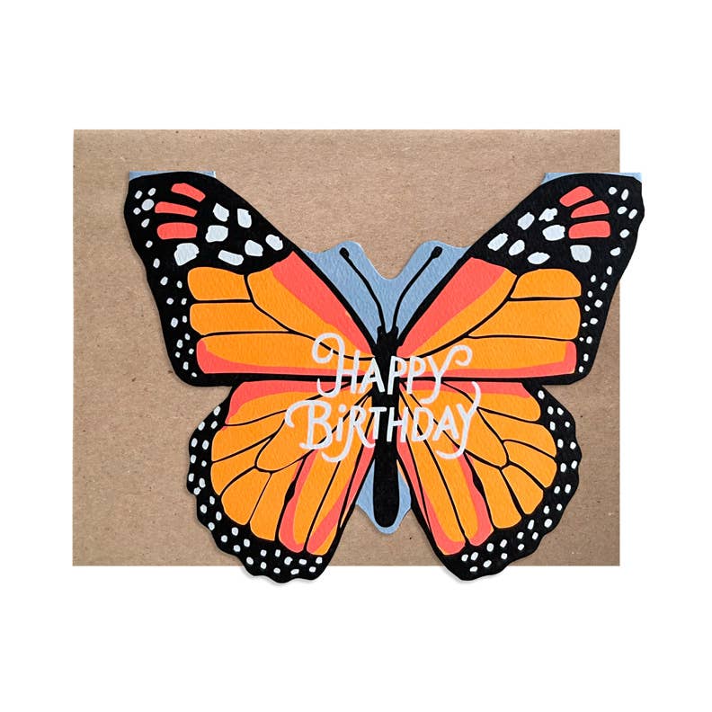 Monarch Cut Out Butterfly
