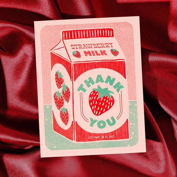 Strawberry Milk Thank You