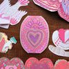 Heart of Feathers Greeting Card