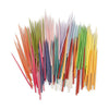 Rainbow Thin Taper Candles