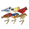 Mini Songbird Ornament - Various Colors