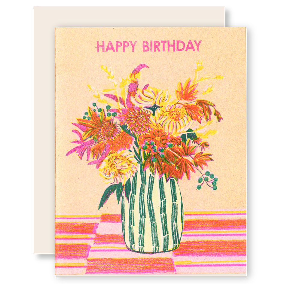 Happy Birthday (Stripes)