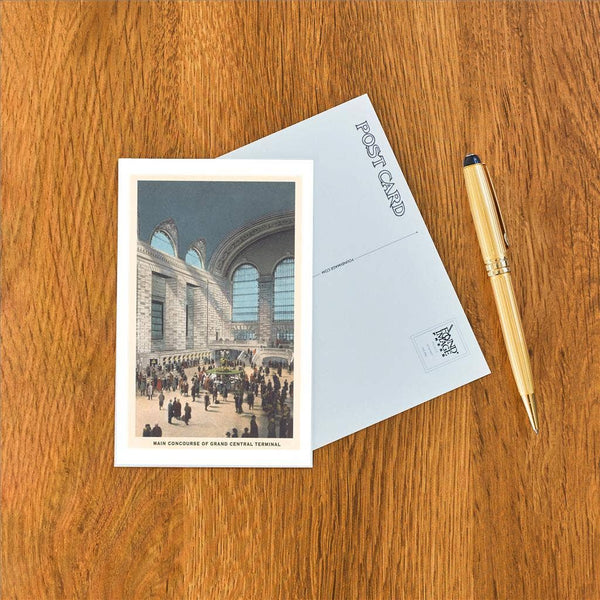 NY-1427 Grand Central Station Postcard