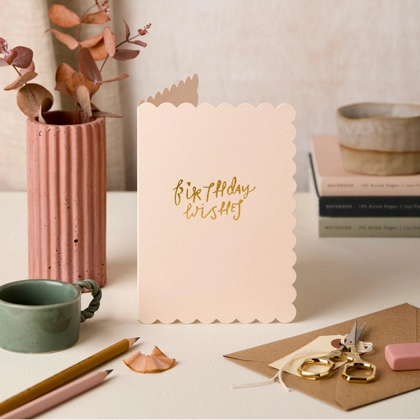 Scallop Bday Wishes Blush