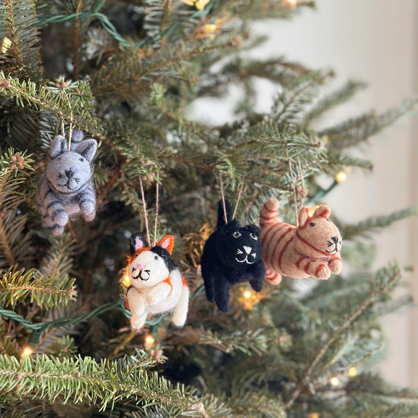 Felt Cat Ornament