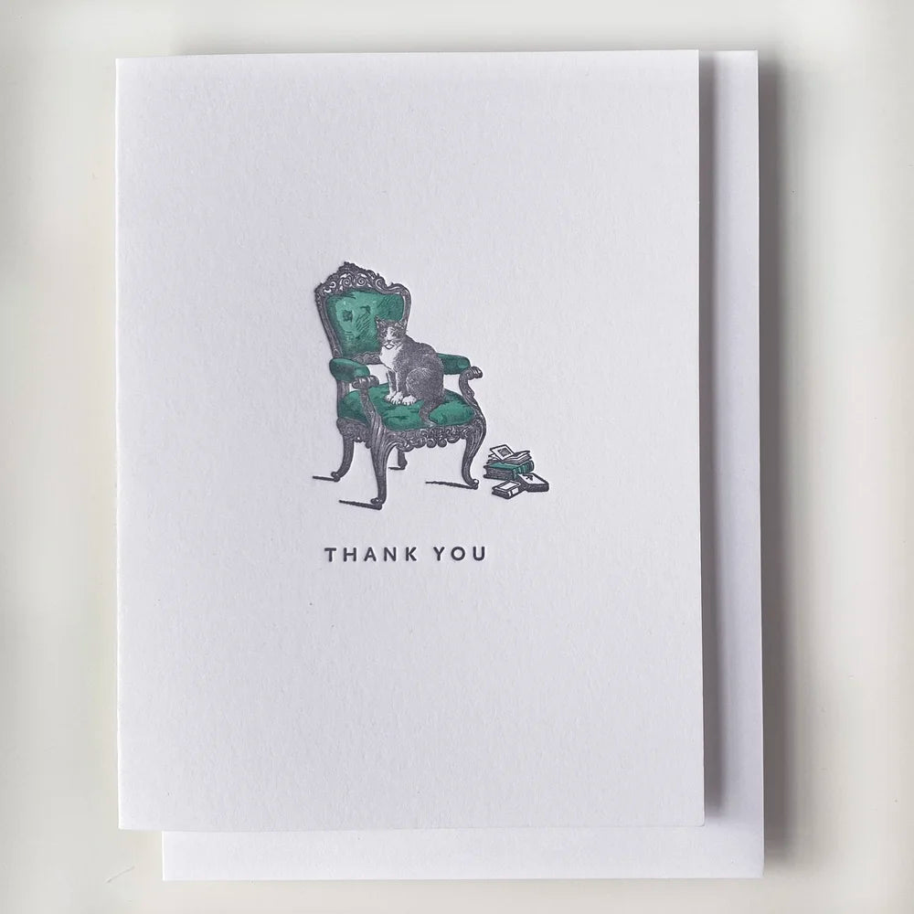 Cat In Chair