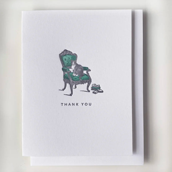 Cat In Chair