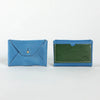 Bicolor Scallop Wallet