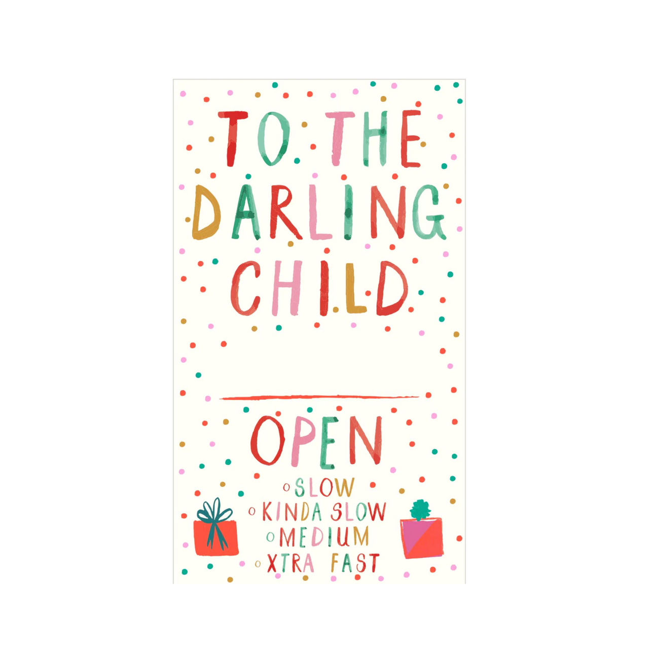 Fast Holiday Gift Tags