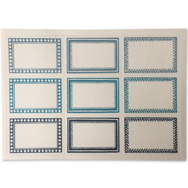 Small Self-Adhesive Labels - Pack of 18