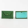 Bicolor Scallop Wallet