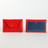 Bicolor Scallop Wallet