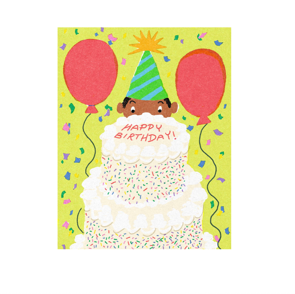 Sparkly Birthday Cake