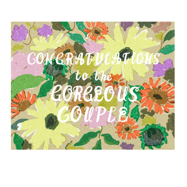Congratulations To The Couple