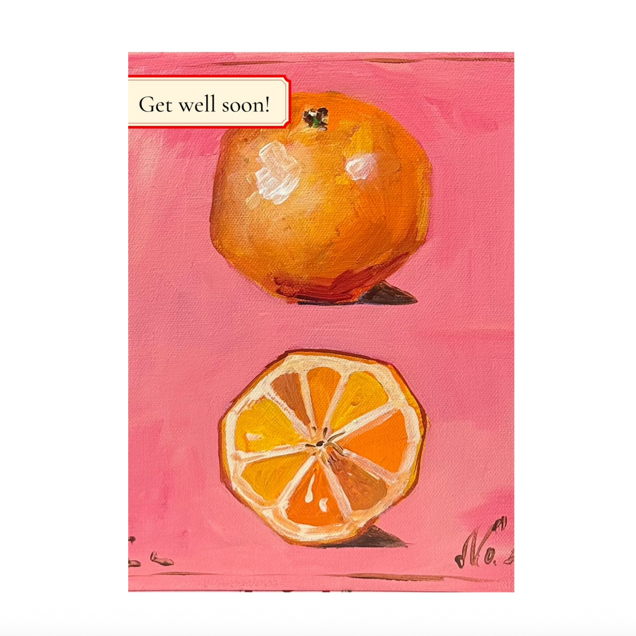 Get Well Soon Oranges