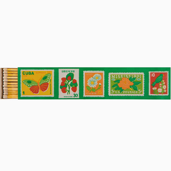 Vintage Stamp Long Safety Matches