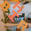Bright Happy Birthday Sewn Garland