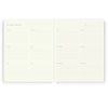 Pink Floral Stitched Monthly Planner